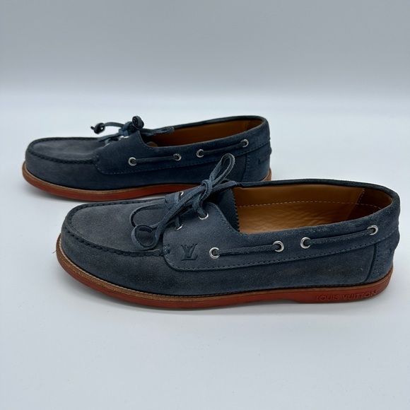 Louis Vuitton Boat Shows Men’s Blue Size 9.5 LV 10.5 US 100% authentic - Picture 2 of 6